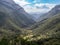 Mountains near Sadernes in Catalonia, Spain