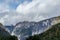 Mountains near Ã…ndalsnes in Norway, rocky hills and beautiful sky, scenic nature