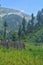 The mountains in Neelum valley Gurez Kashmir