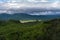 Mountains panorama of Belogradchik cliff rocks, nature gem landmark,