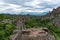 Mountains panorama of Belogradchik cliff rocks, nature gem landmark,