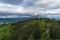 Mountains panorama of Belogradchik cliff rocks, nature gem landmark