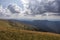 Mountains panorama, storm is coming