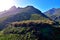 The mountains and peaks of Tenerife at dawn,