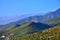 The mountains and peaks of Tenerife at dawn,