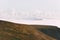 Mountains plateau and clouds landscape in Norway