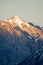 Mountains in the Pyrenees from the Grandvalira ski resort in Andorra