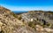 Mountains of Quartz mine Stanislaw at sunny day