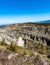 Mountains of Quartz mine Stanislaw at sunny day