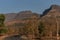 Mountains Range showing on way to Malshej ghat in western ghats