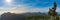 Mountains range, view from Pico de las Nieves, Gran Canaria, Spain