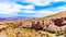 Mountains and Ravines in El Dorado Canyon at the Lake Mead National Park, USA