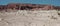 Mountains of red sandstone in Ischigualasto Park