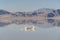 Mountains reflected in Bonnievale Salt Flats, Utah