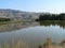 Mountains reflected in the still waters of a lake