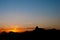 Mountains of Rio de Janeiro at dusk