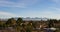 Mountains rising behind the suburbs of Phoenix