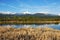 Mountains and river