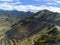 Mountains and road in Rural de Teno park on Tenerife, Canary islands, Spain