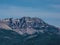 Mountains in the Rockies in the summer