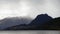 Mountains of Romsdalsfjorden near Andalsnes in Norway in autumn