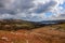 Mountains side and lake windermere