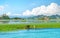 Mountains and Skadar lake