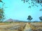 Mountains, sky, farmland  , Farmland, soil, landscape