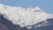 Mountains in the snow. Day. Mountain landscape. India, Tibet, Himalayas