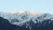 Mountains in the snow. Day. Mountain landscape. India, Tibet, Himalayas