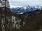 Mountains, snow and landscape