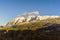 Mountains in Styria Bad Mitterndorf Alps sunset