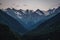 Mountains in Svanetia region, Georgia