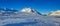 Mountains of Sweden Sarek national park panorama