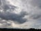 mountains and thunderstorm in the sky with beautifull scenery