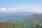 Mountains and trees in Daisetsuzan National Park on Hokkaido Island in the spring