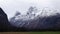 Mountains in Trollstigen valley near Andalsnes in Norway in autumn