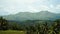 Mountains with tropical forest. Philippines Bohol island.