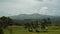 Mountains with tropical forest. Philippines Bohol island.