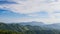 Mountains under mist in the morning at Khao Kho National Park, P