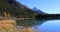 Mountains and Vermillion Lakes near Banff, Canada 4K