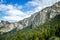 Mountains in Yosemite vally