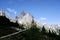A mountainscape in Misurina, Italian Dolomites, Belluno