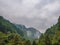 MountainScape on Tianzishan mountain in Zhangjiajie National Forest Park