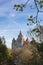 Mountaintop church of Sanctuary of the Sacred Heart of Jesus located in Viana do Castelo, Portugal