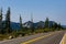 Mountaintop highway to Paradise Area of Mount Rainier National Park, Washington State, USA