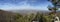 Mountaintop panorama view