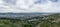 Mountaintop panoramic view of Burbank