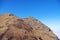 Mountaintop and rocks