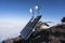 Mountaintop Solar Communication Towers